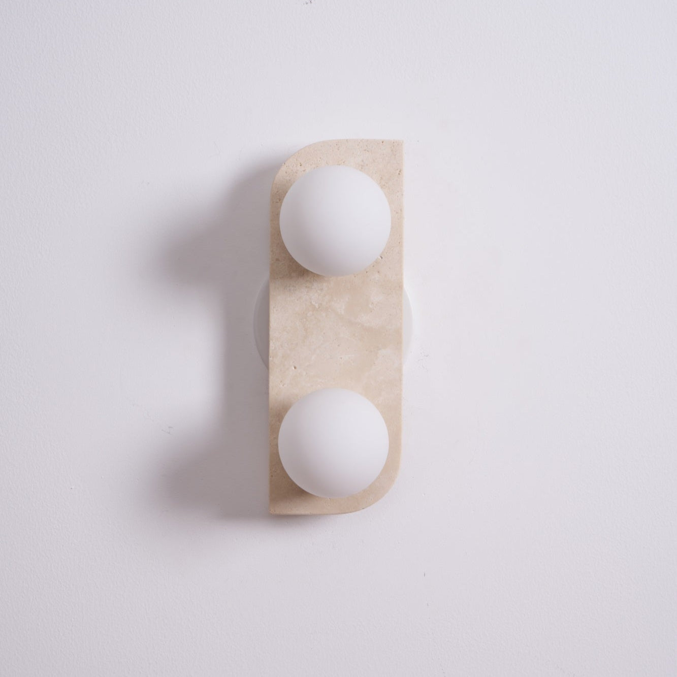 Alsilis Minimalist Travertine Wall Light