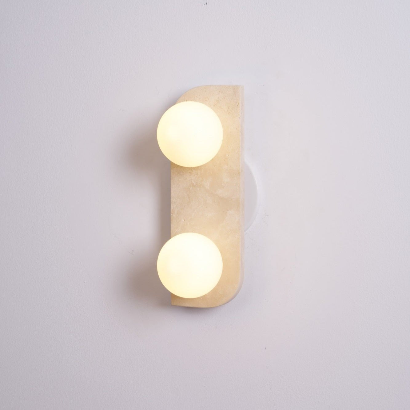 Alsilis Minimalist Travertine Wall Light