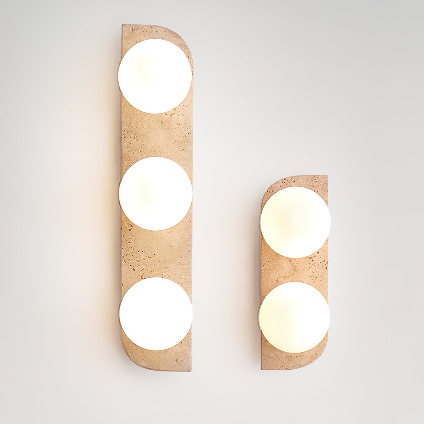 Alsilis Minimalist Travertine Wall Light