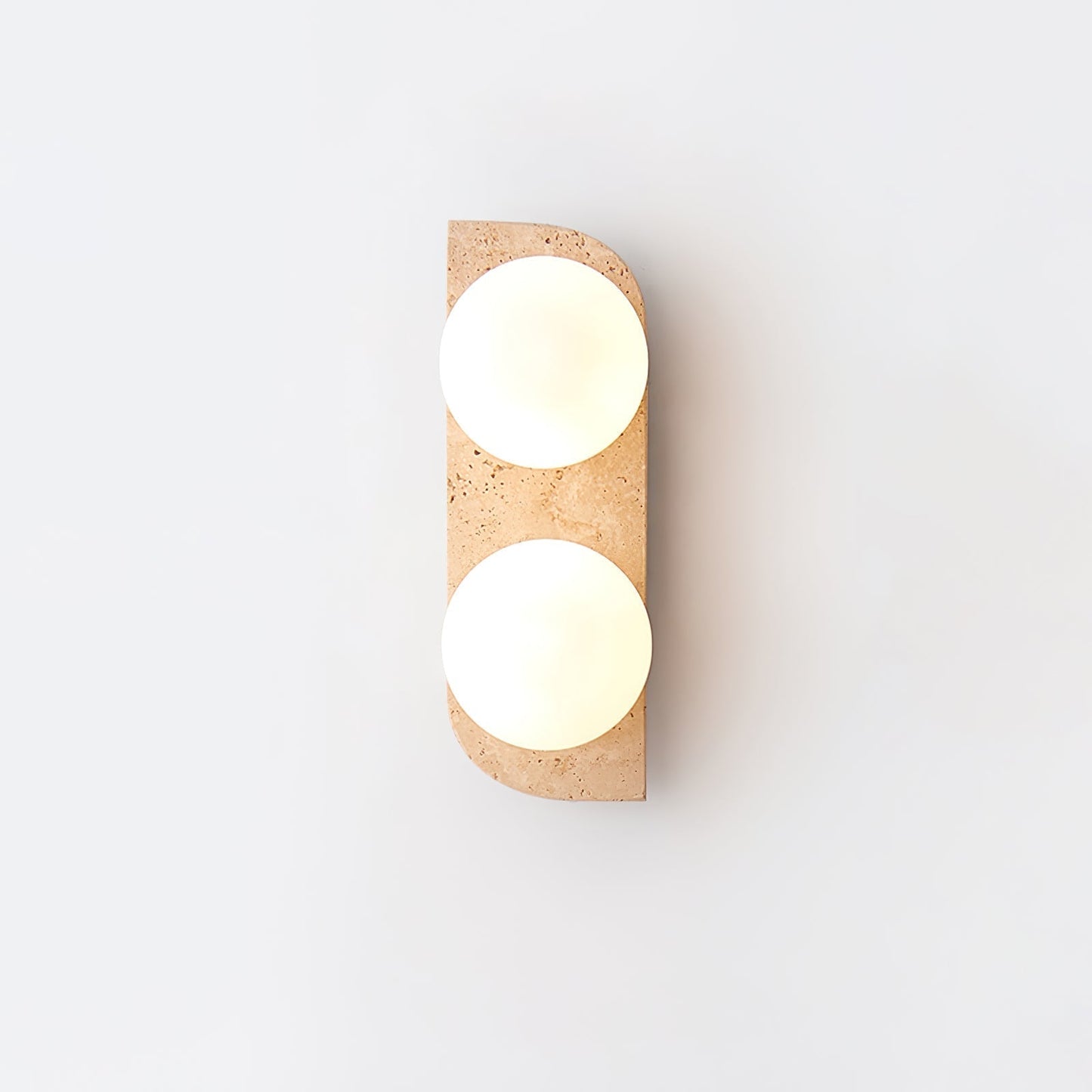 Alsilis Minimalist Travertine Wall Light