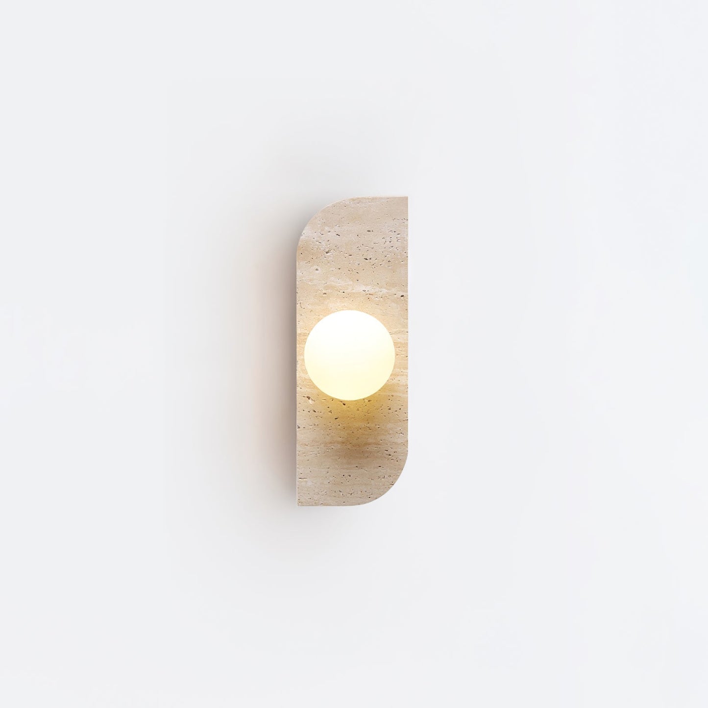Alsilis Minimalist Travertine Wall Light