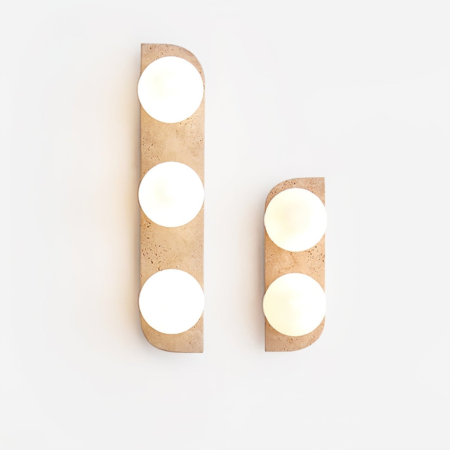 Alsilis Minimalist Travertine Wall Light