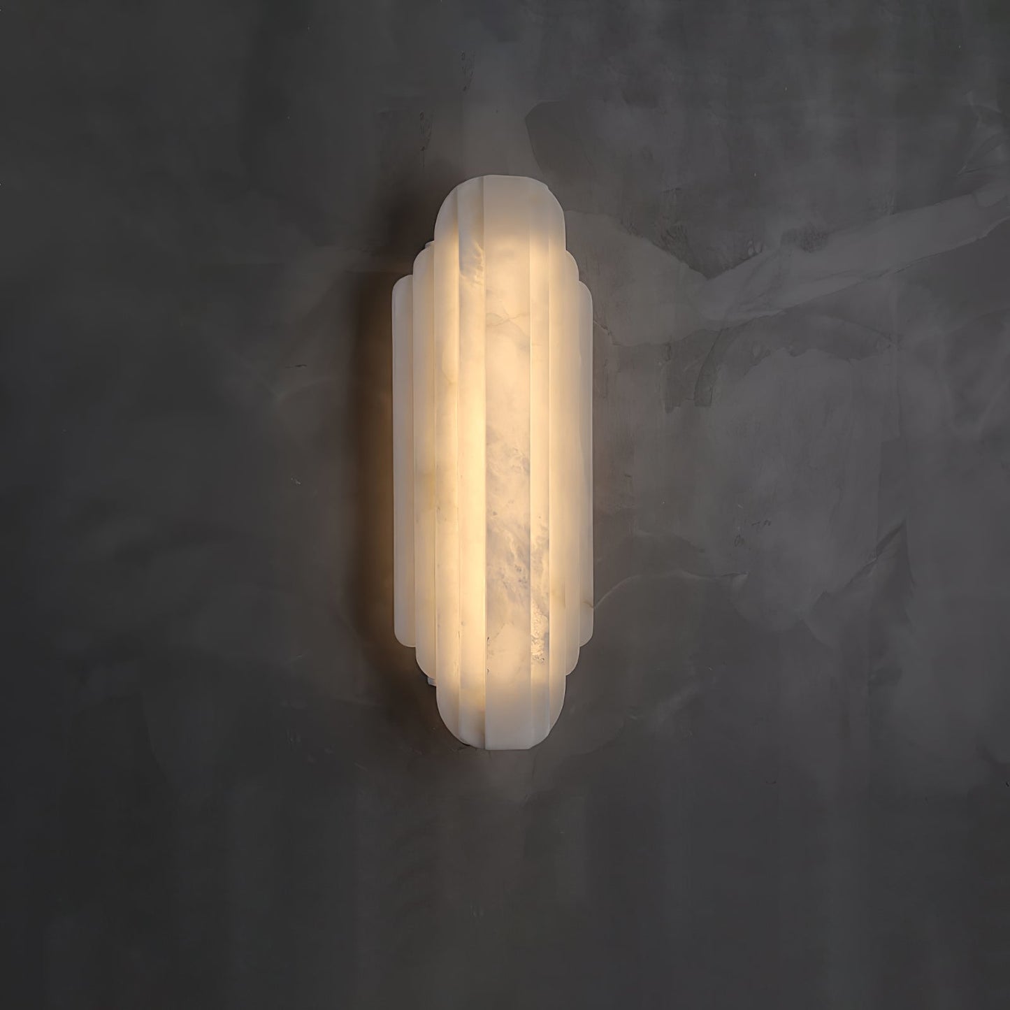 Avthaaris Art Deco Alabaster Wall Light