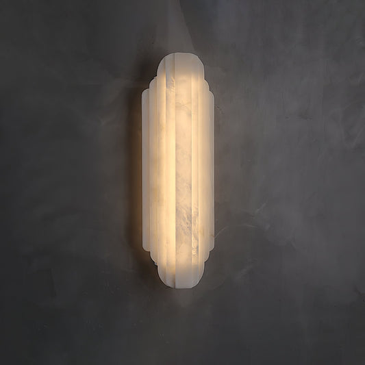 Avthaaris Art Deco Alabaster Wall Light