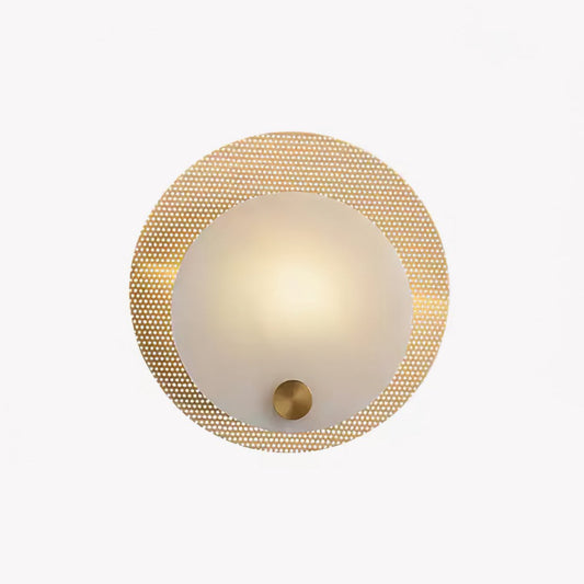 Ilzore Circular Glass Ceiling Light
