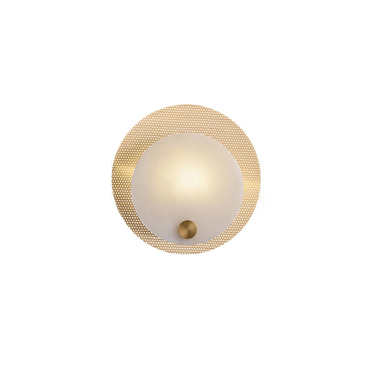 Ilzore Circular Glass Ceiling Light