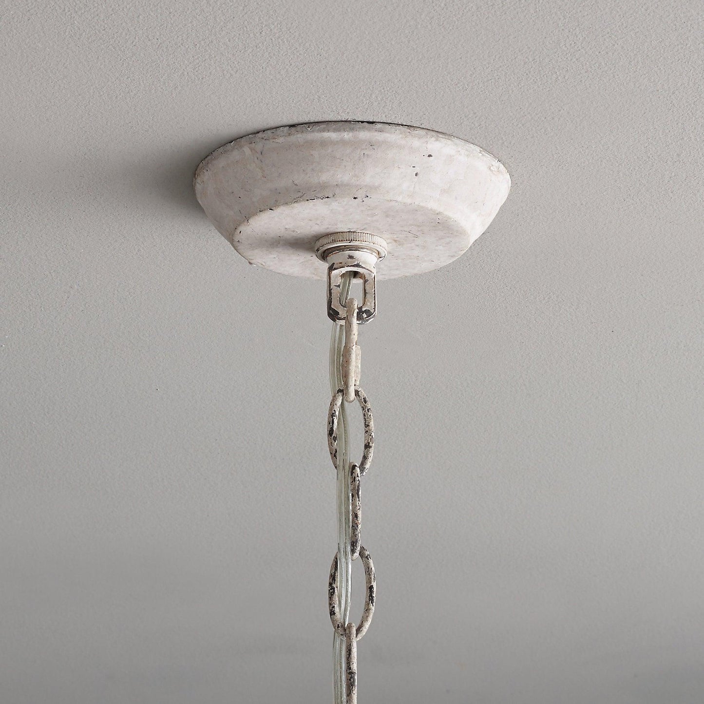 Lustra Pendant Lamp Candle Holder Crystal Beads