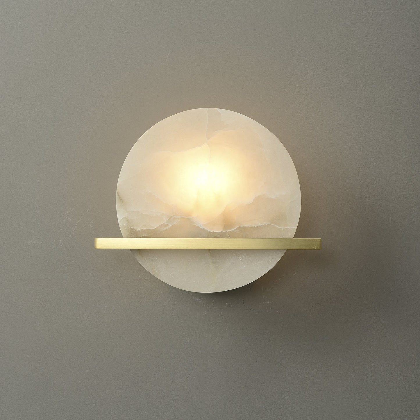 Vomiror Sphere Alabaster Wall Light