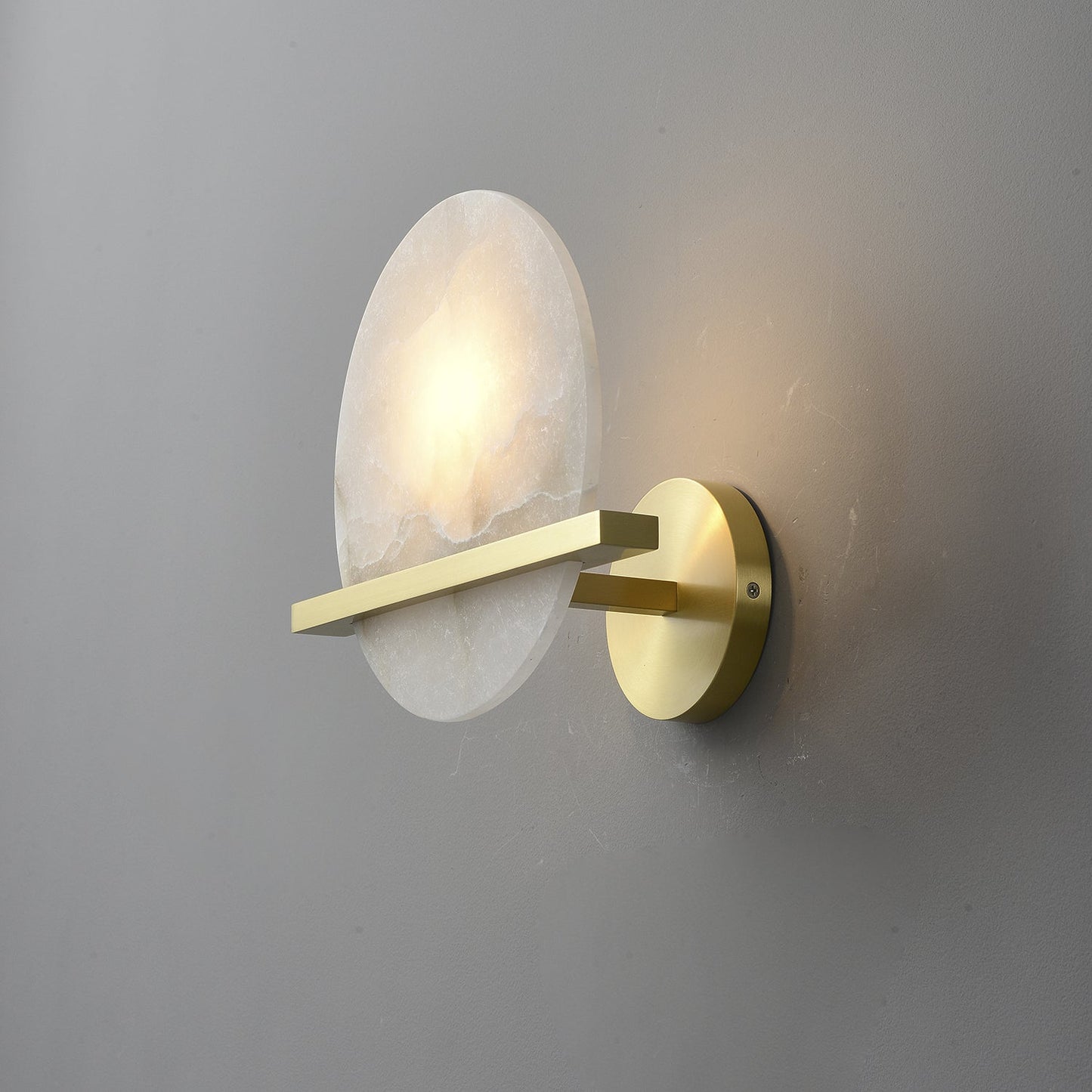 Vomiror Sphere Alabaster Wall Light