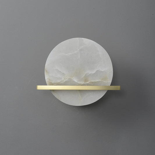 Vomiror Sphere Alabaster Wall Light