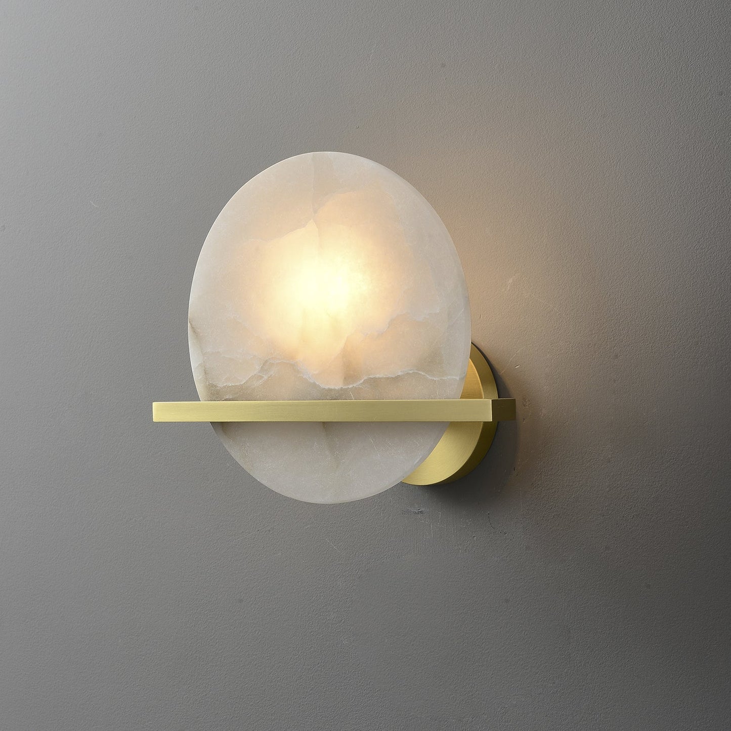 Vomiror Sphere Alabaster Wall Light