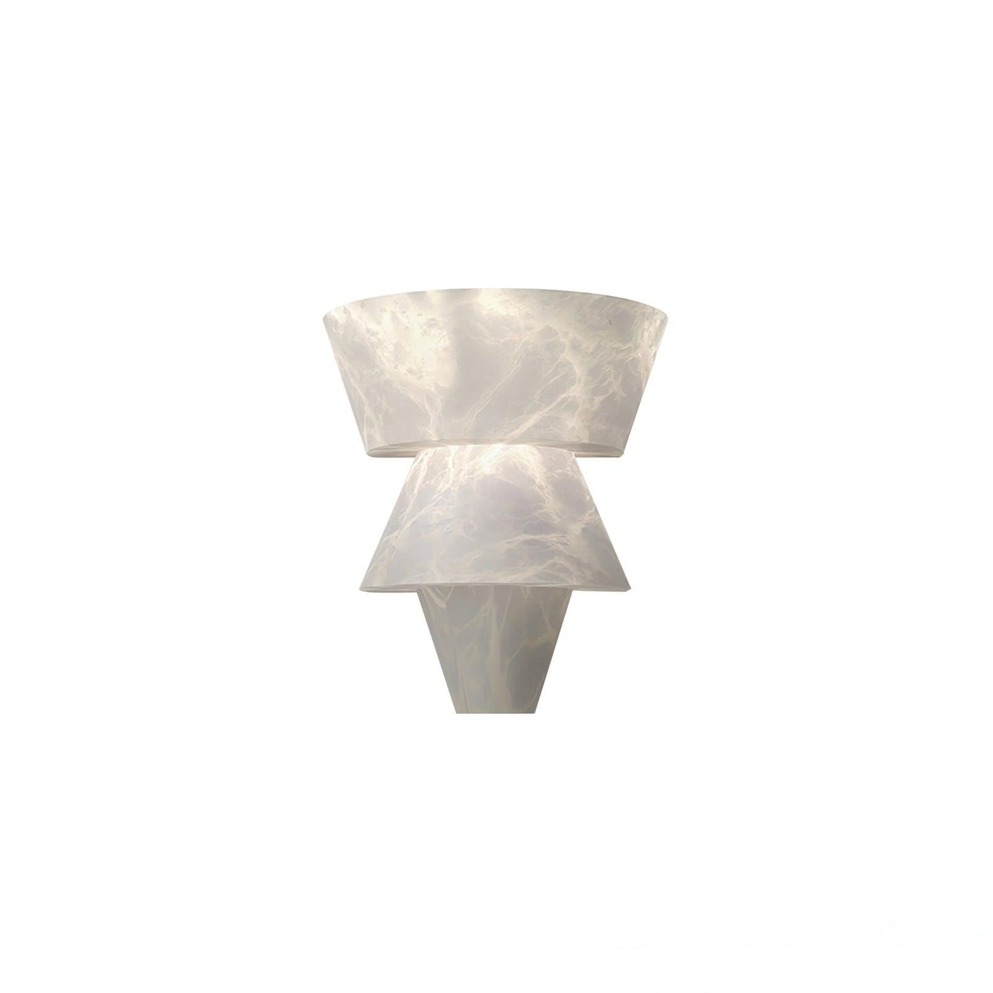 Vyloren Tiered Alabaster Wall Light