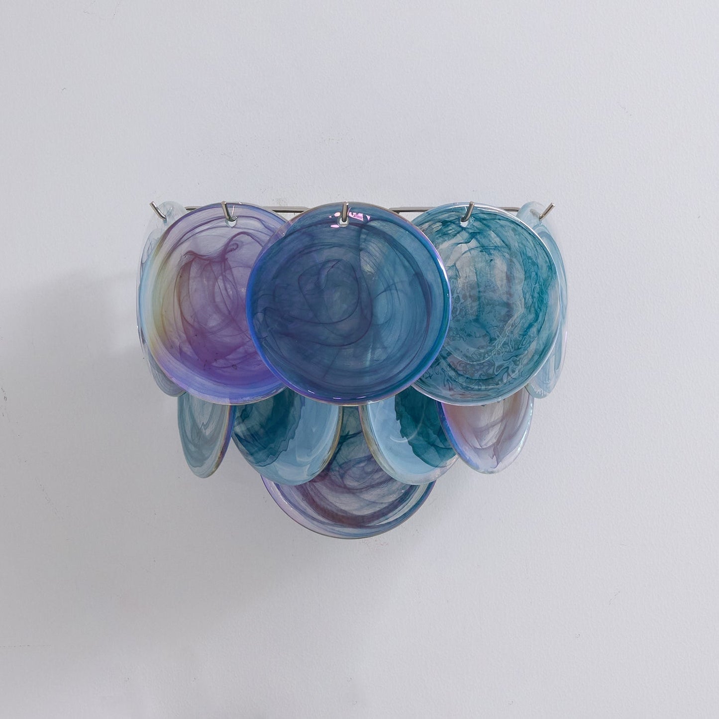 Aurora Wall Lamp Murano Glass Round Artistic