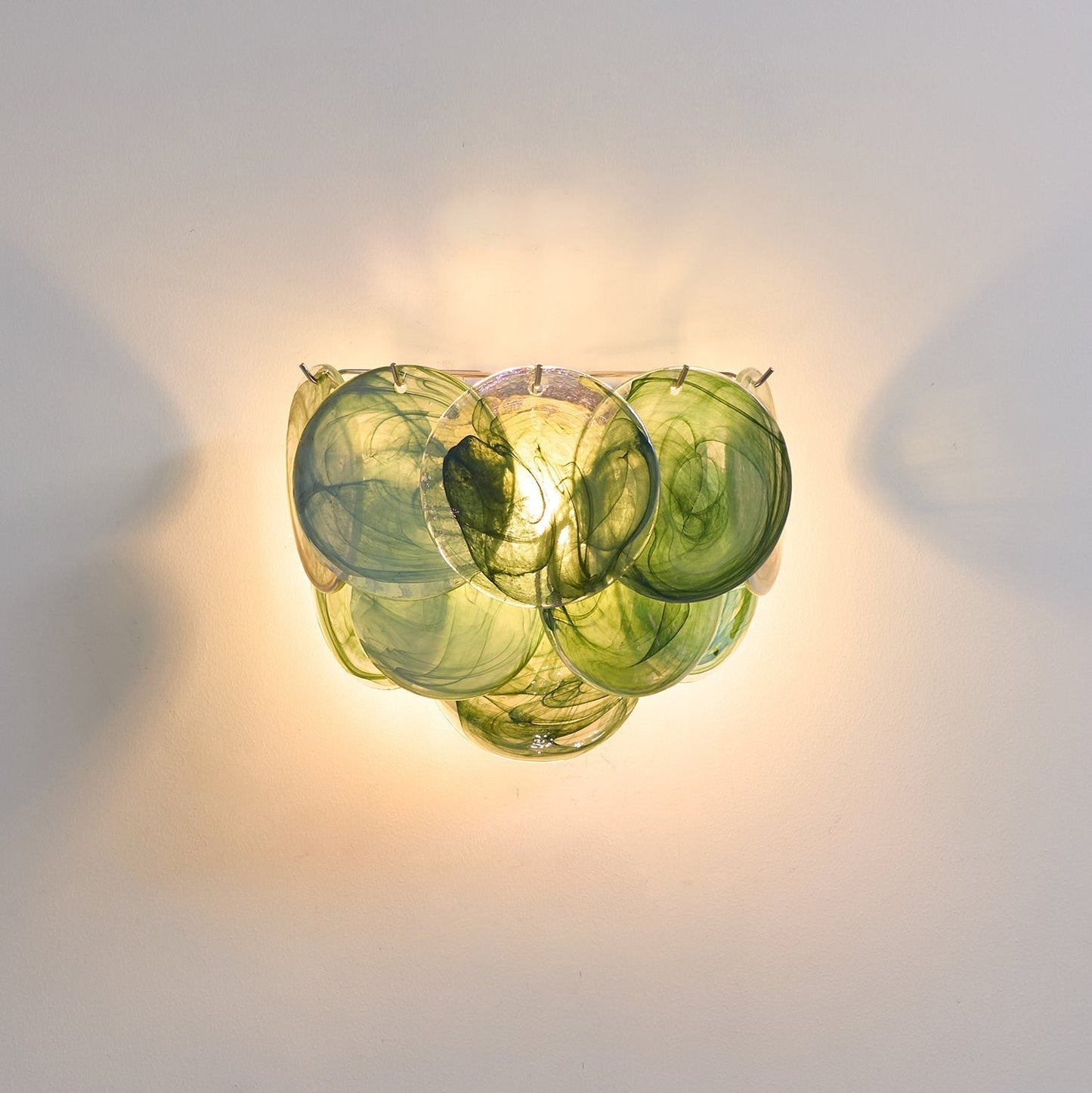 Aurora Wall Lamp Murano Glass Round Artistic