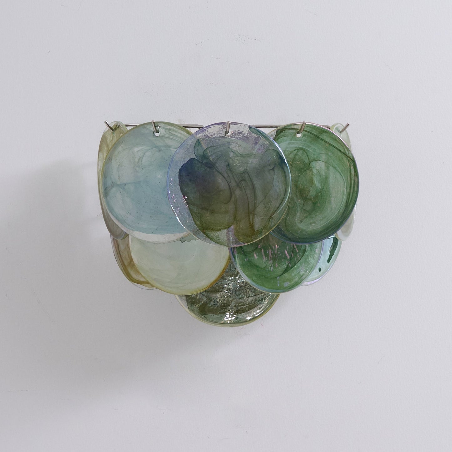 Aurora Wall Lamp Murano Glass Round Artistic