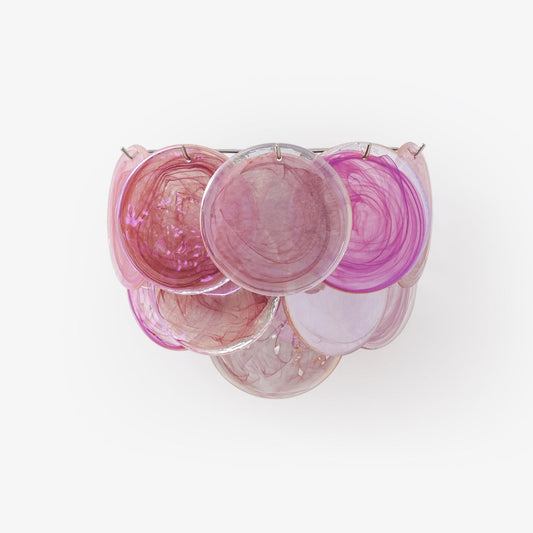 Aurora Wall Lamp Murano Glass Round Artistic