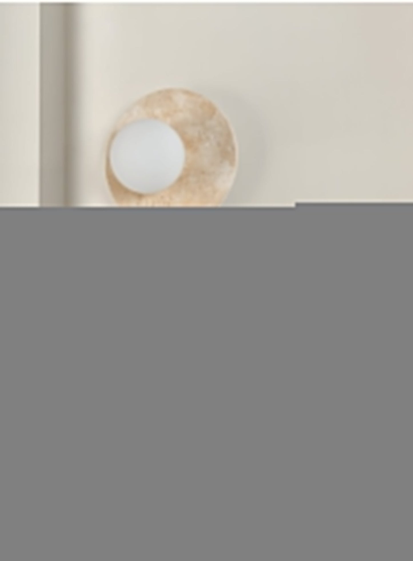 Vesolyra Travertine Ceiling Light