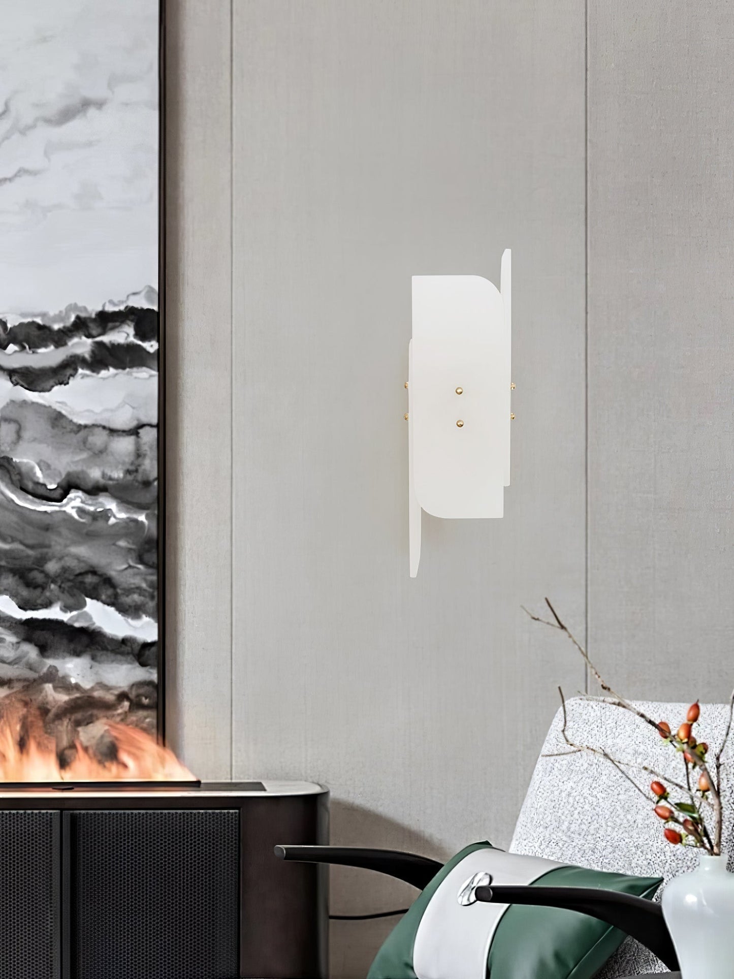 Veyra Alabaster Wall Sconce