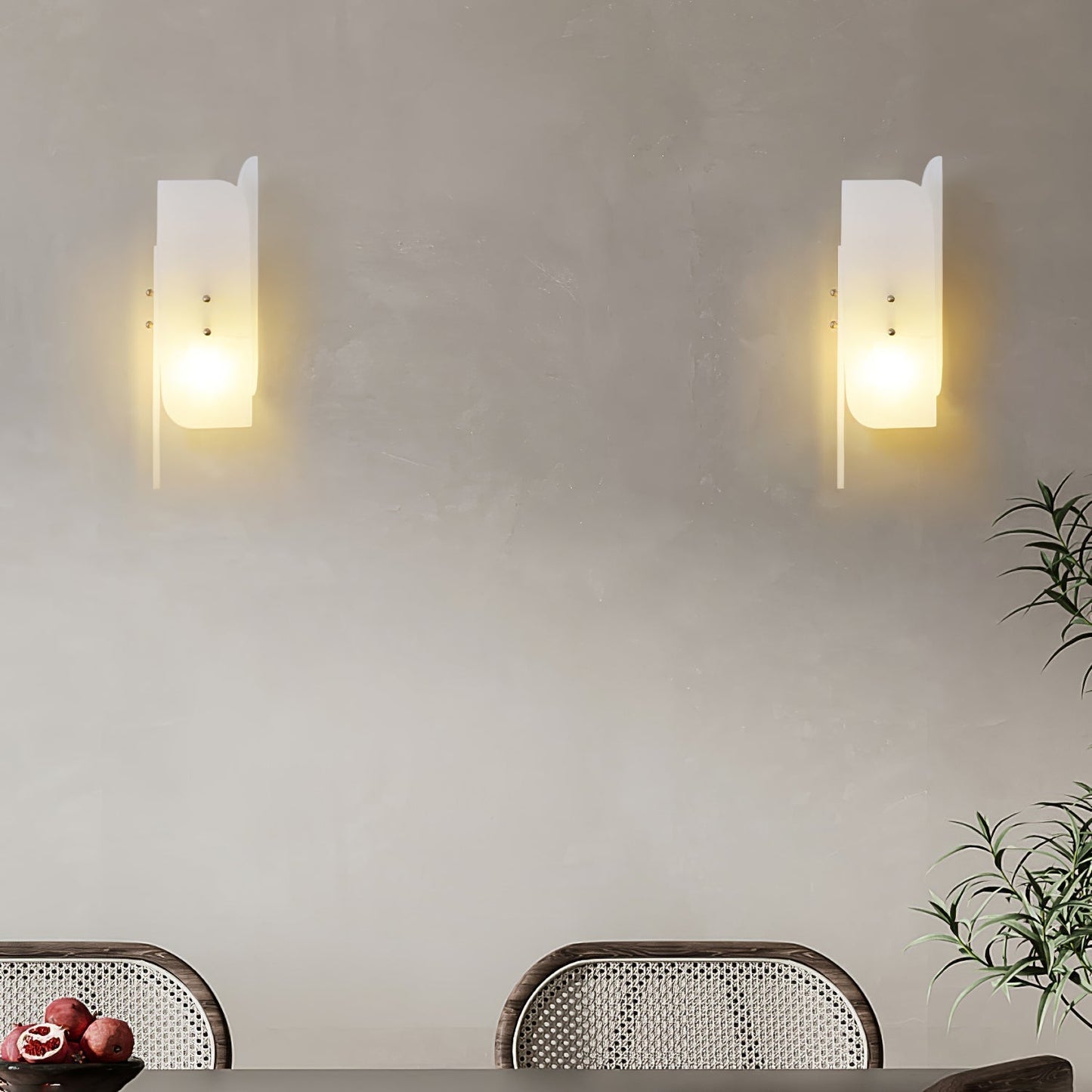 Veyra Alabaster Wall Sconce