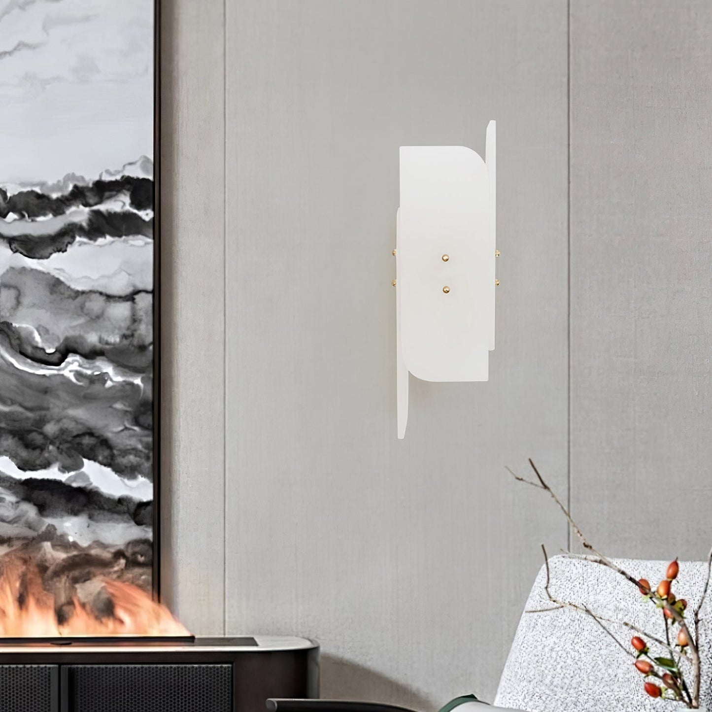 Veyra Alabaster Wall Sconce