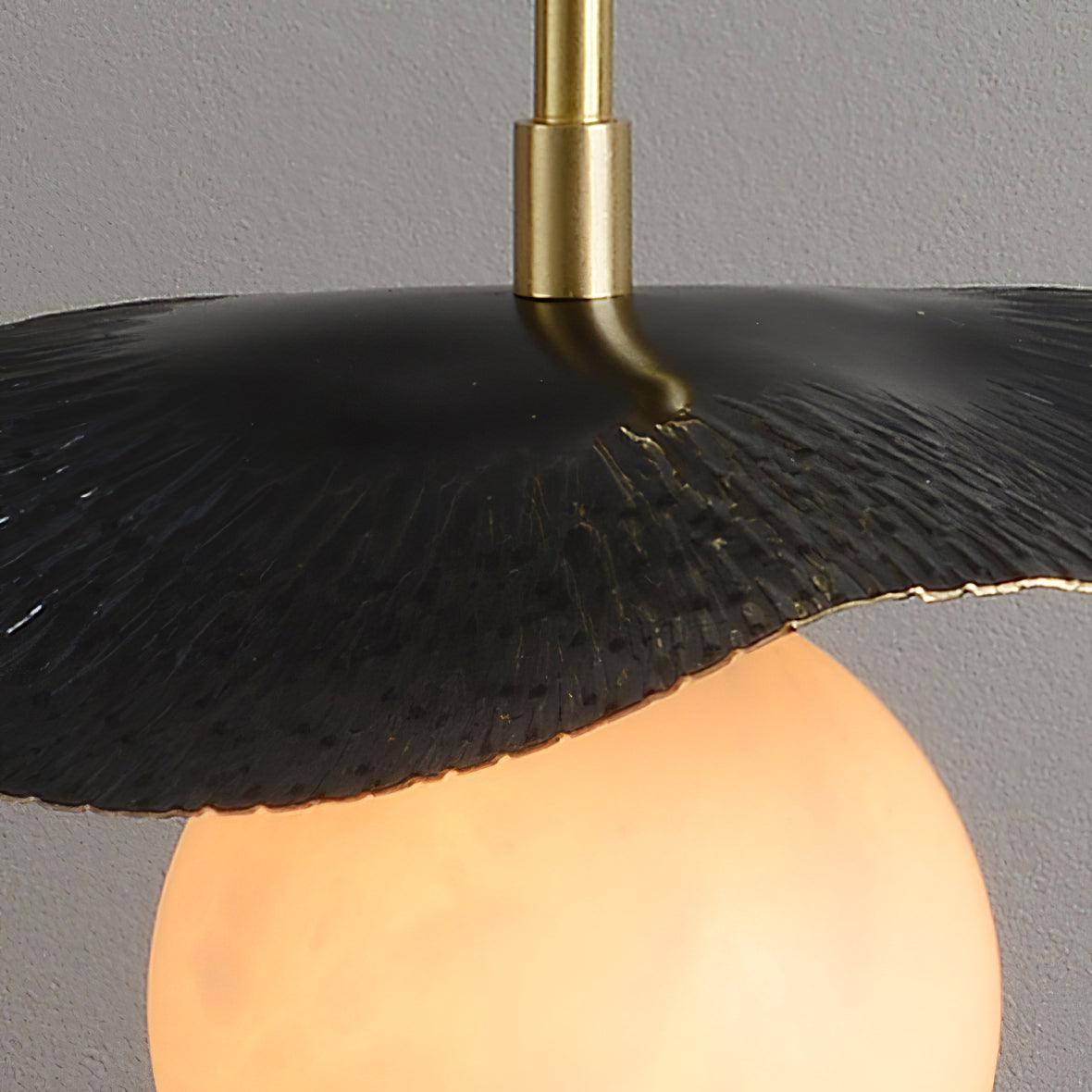 Ivvynen Leaf Canopy Alabaster Pendant Light