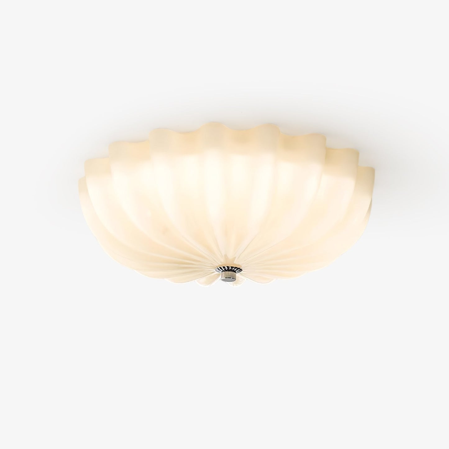 June Ceiling Lamp Blown Glass Shell
