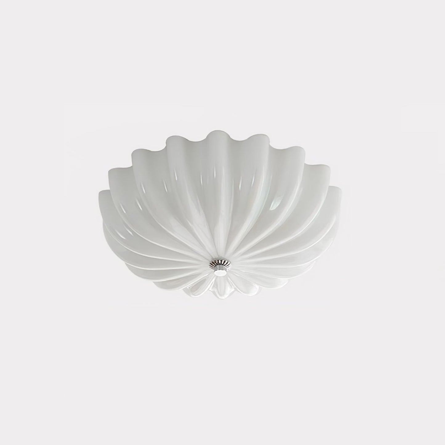 June Ceiling Lamp Blown Glass Shell