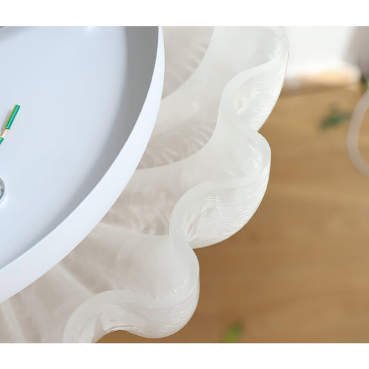 June Ceiling Lamp Blown Glass Shell