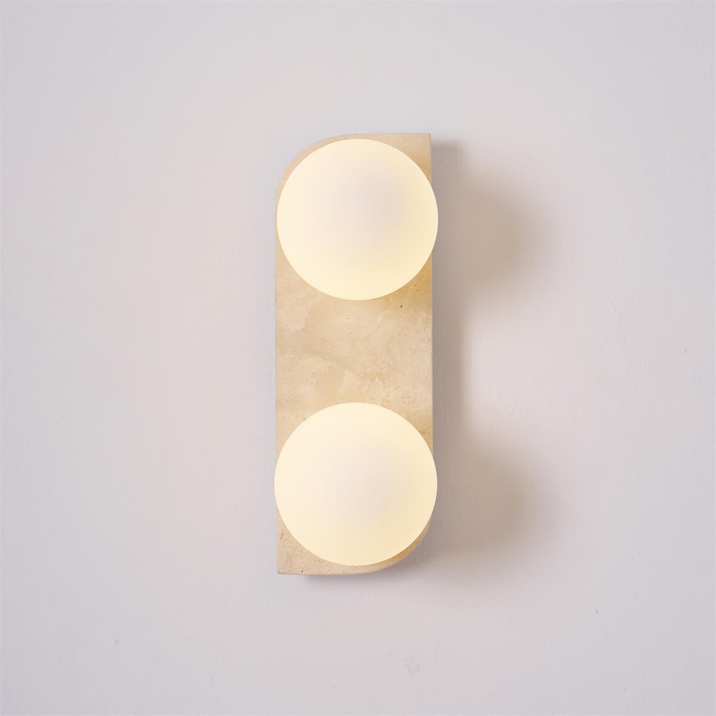 Alsilis Minimalist Travertine Wall Light