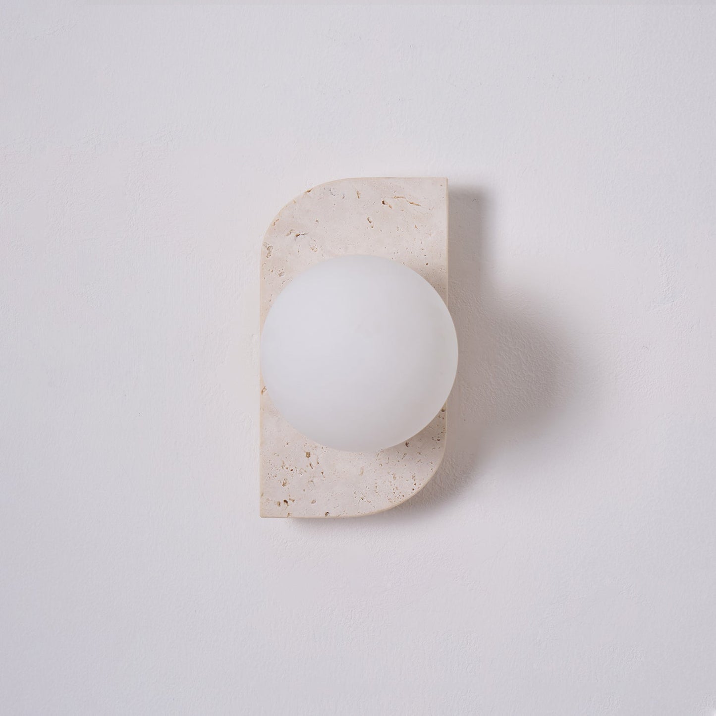 Alsilis Minimalist Travertine Wall Light