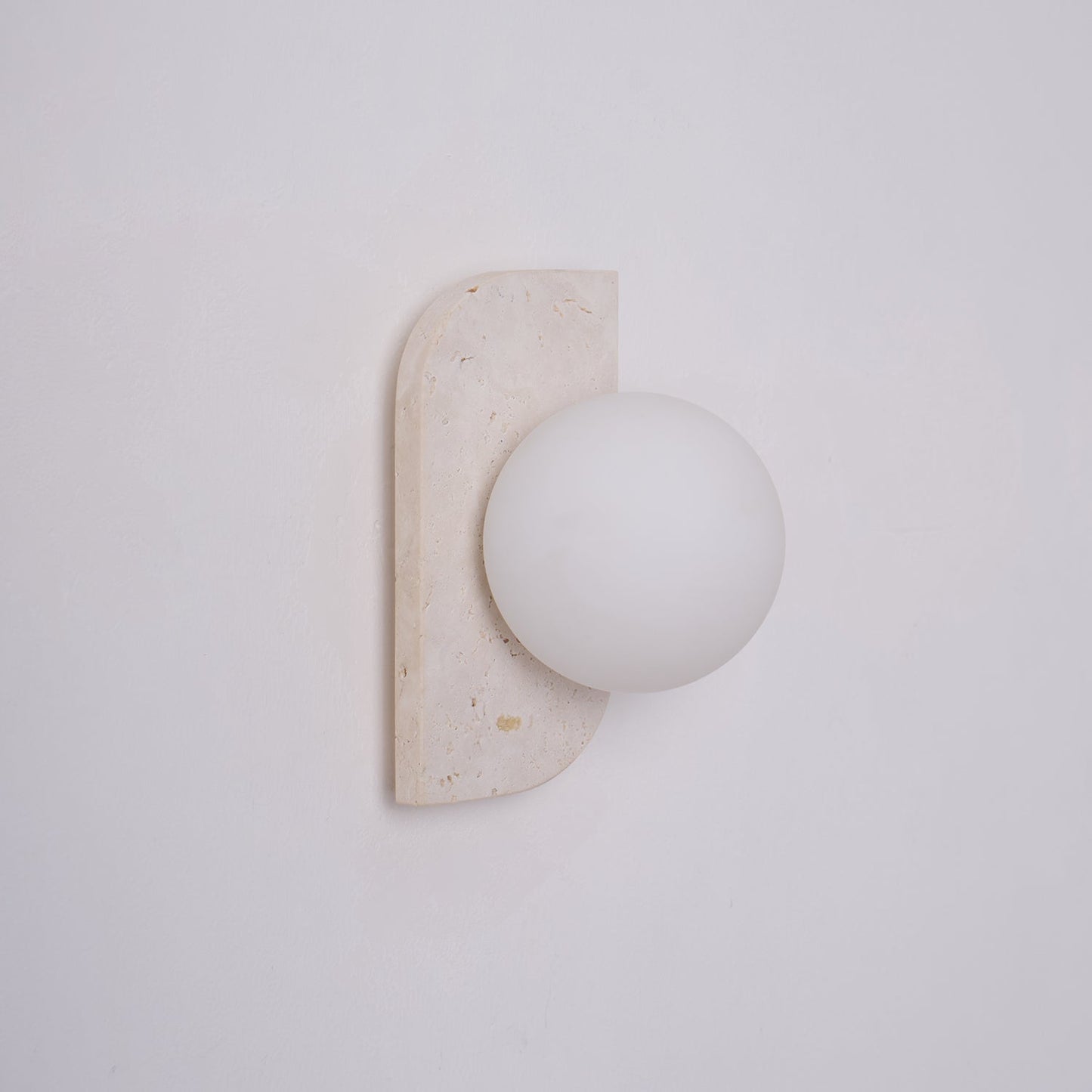 Alsilis Minimalist Travertine Wall Light