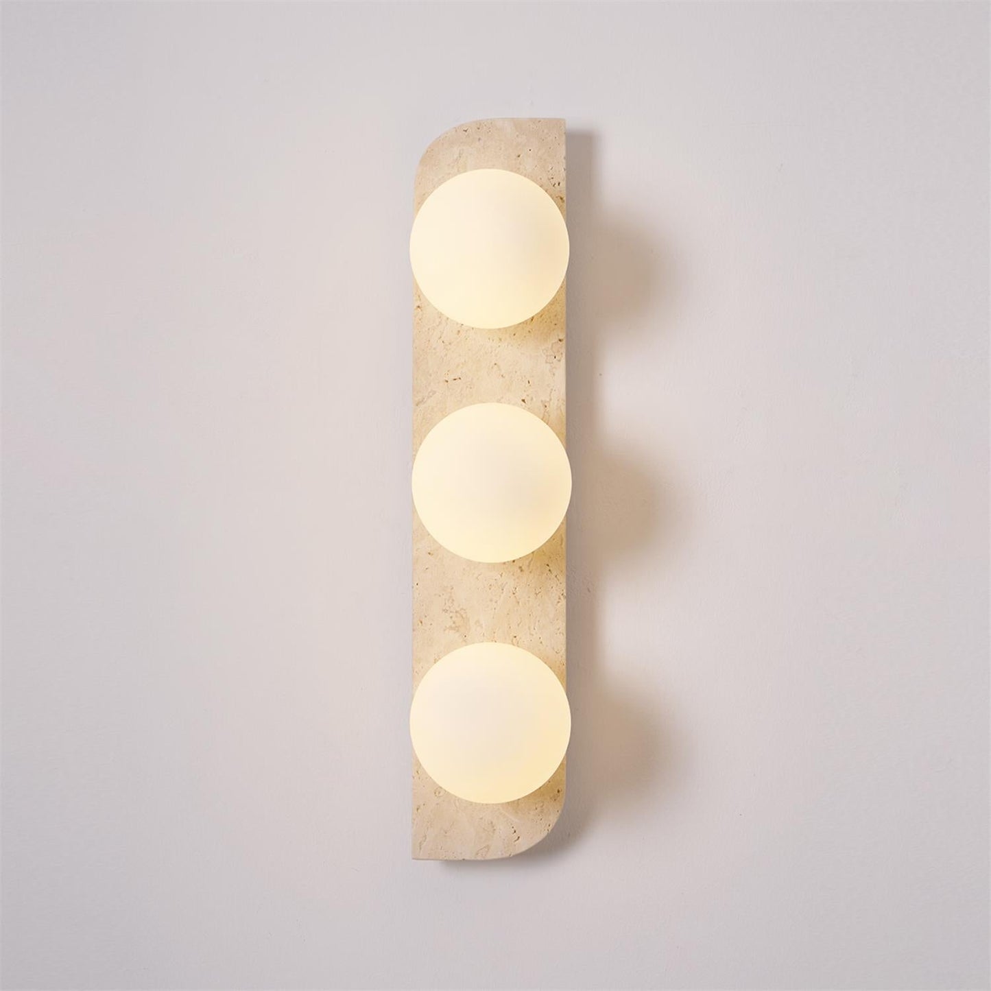Alsilis Minimalist Travertine Wall Light