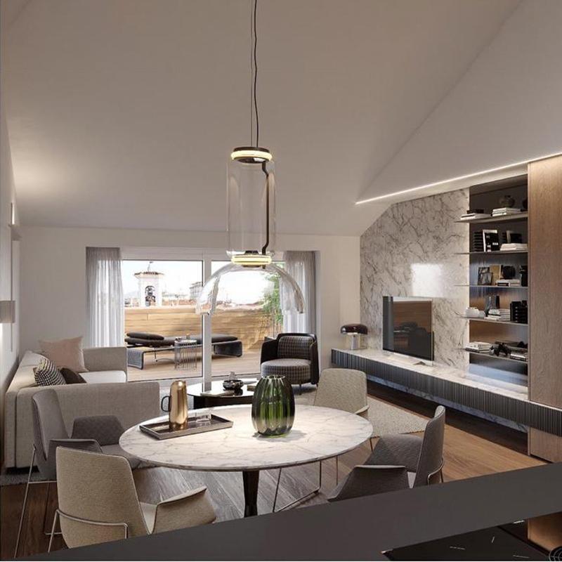 Solantis Industrial Artistic Pendant Light