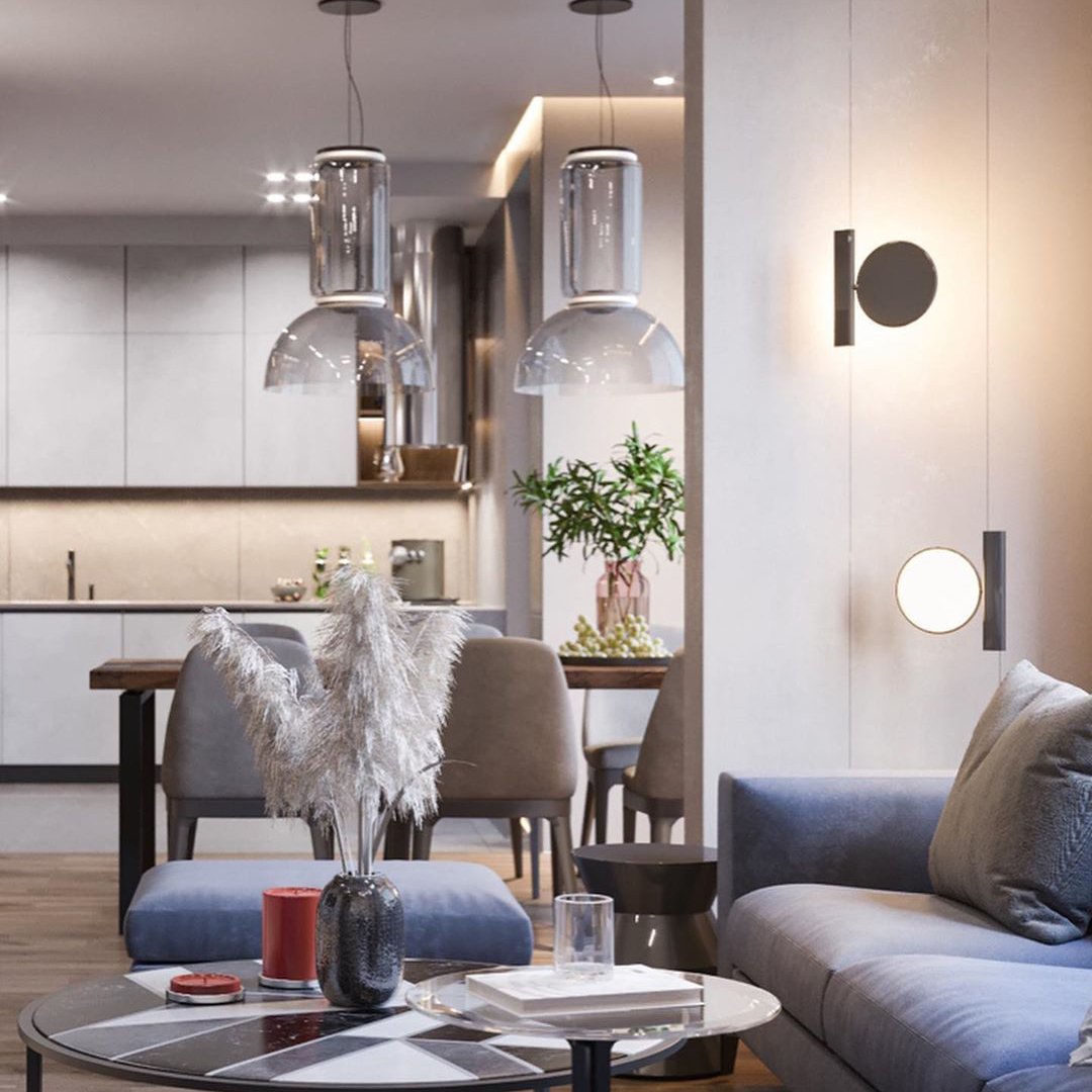 Solantis Industrial Artistic Pendant Light