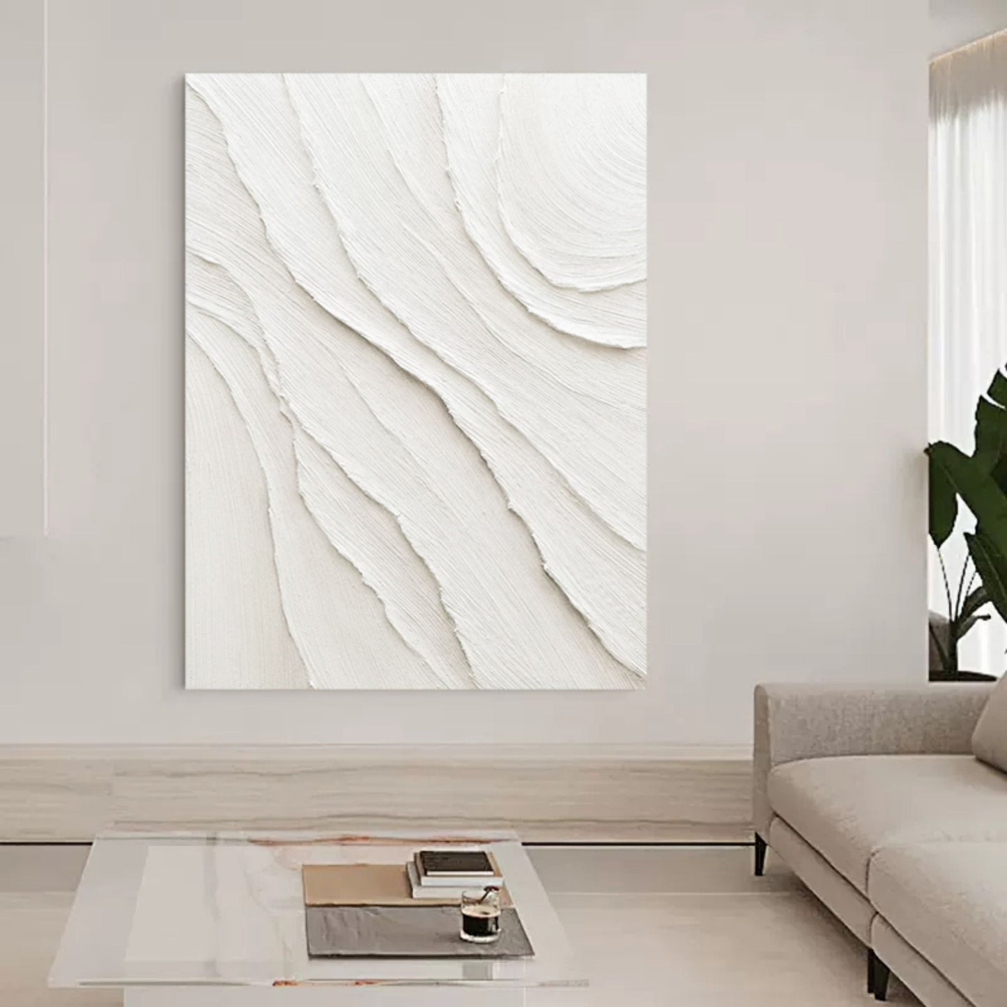 Pearl Plaster Art Texture Wall Art