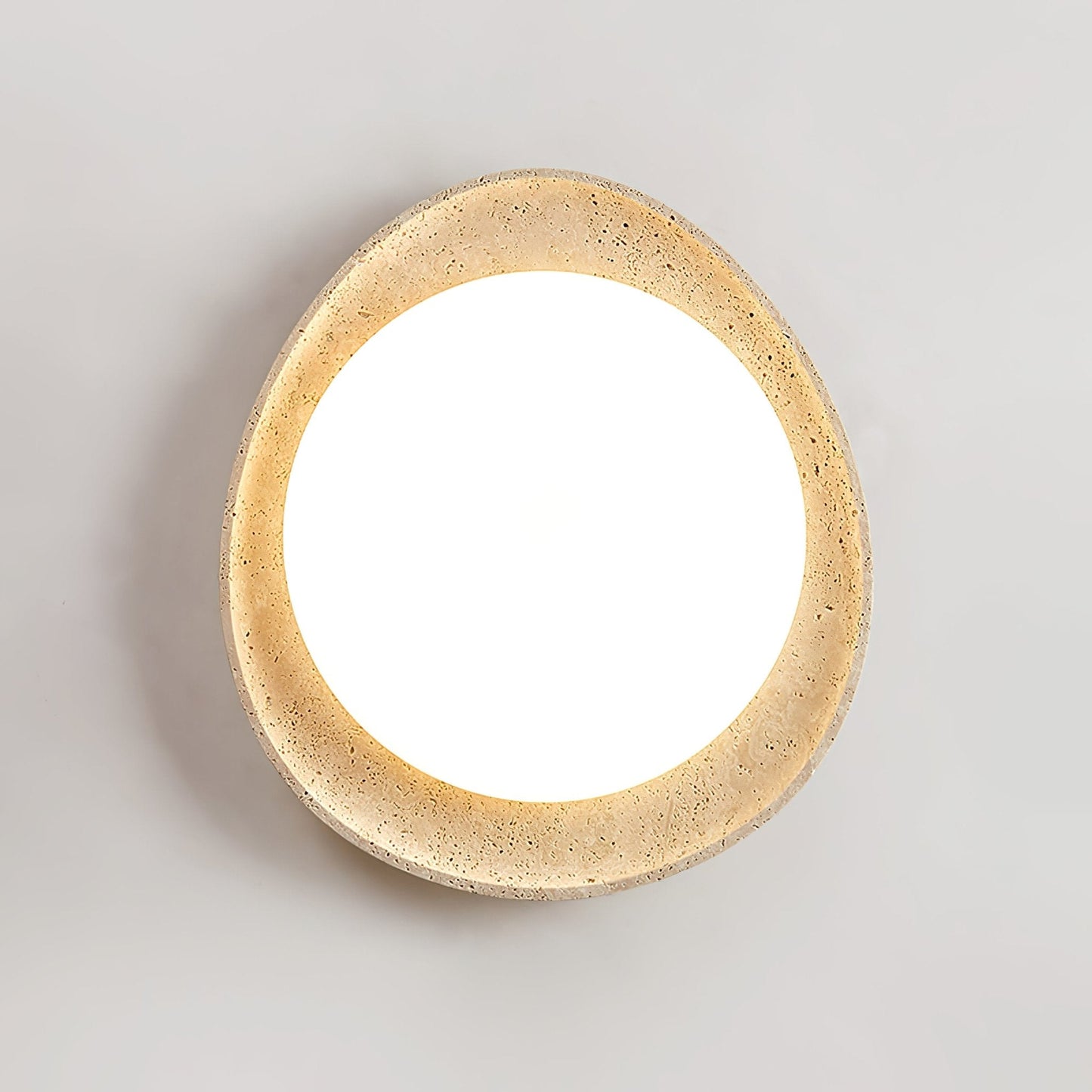 Cunorarae Organic Travertine Ceiling Light