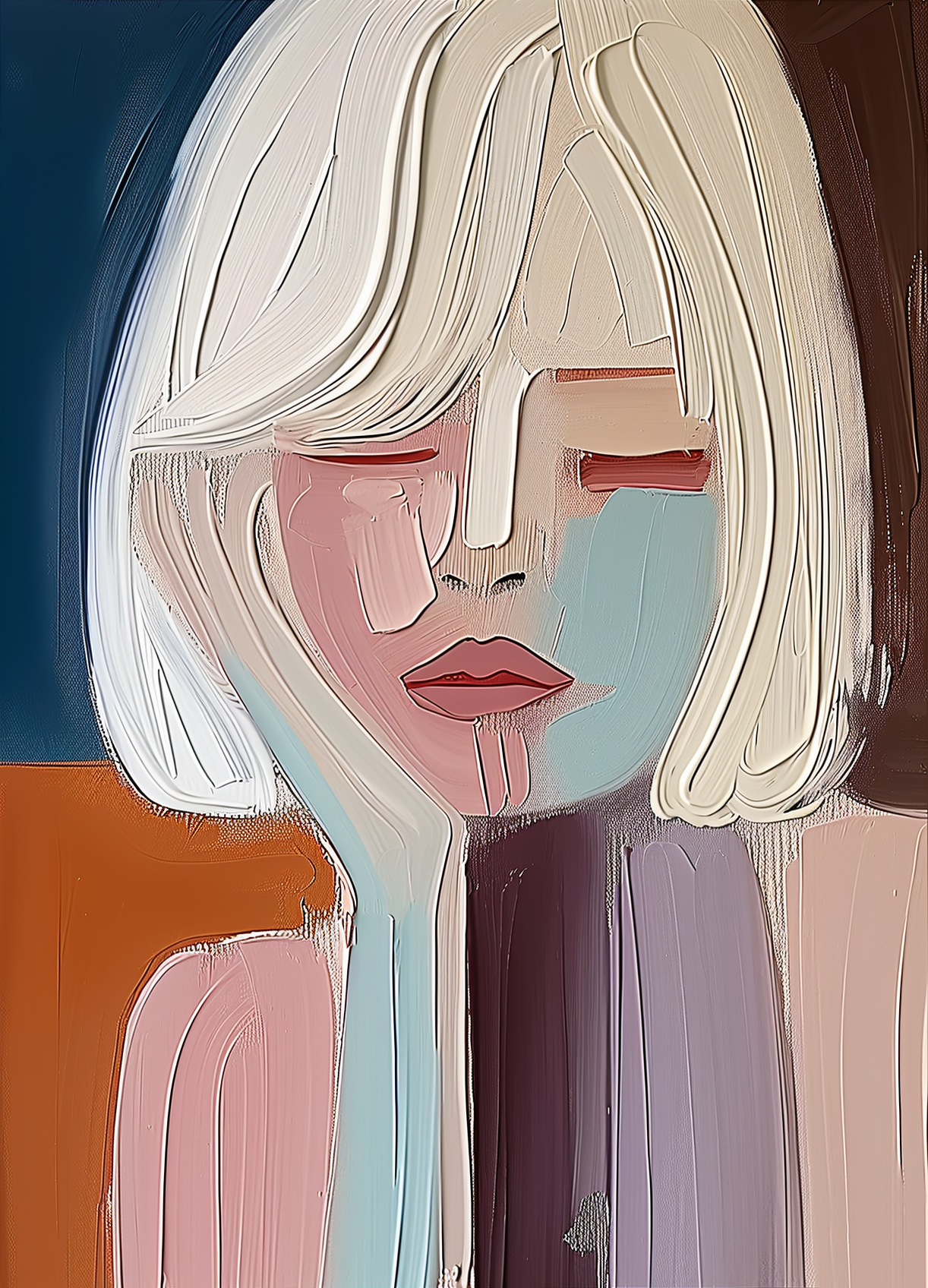 Alina Plaster Art Texture Painting