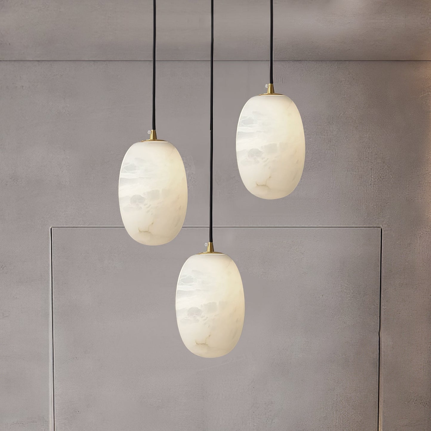 Vevelila Alabaster Pendant Light