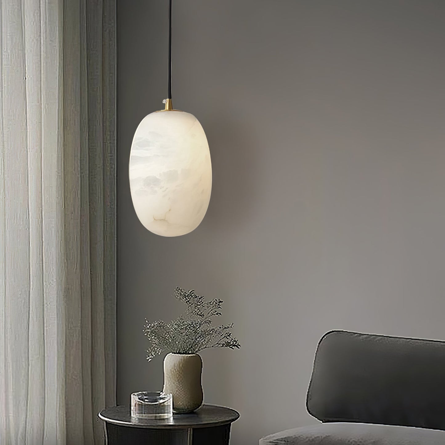 Vevelila Alabaster Pendant Light