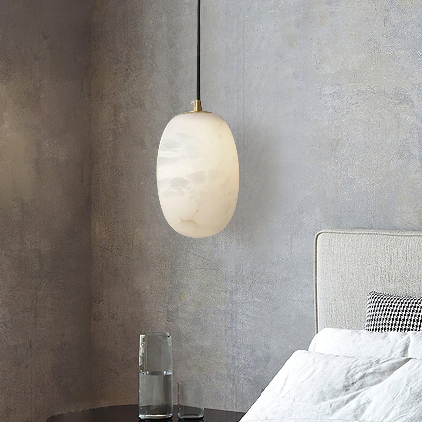 Vevelila Alabaster Pendant Light