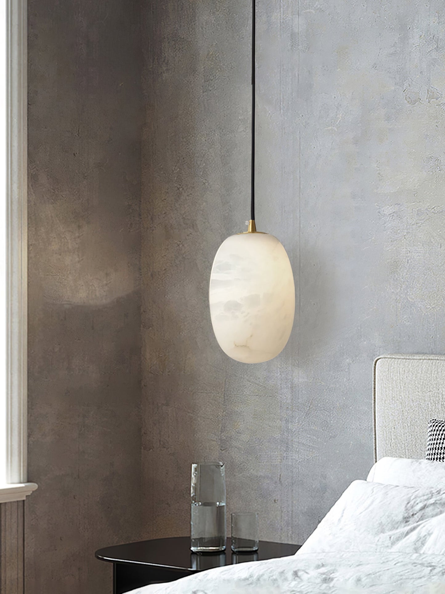 Vevelila Alabaster Pendant Light