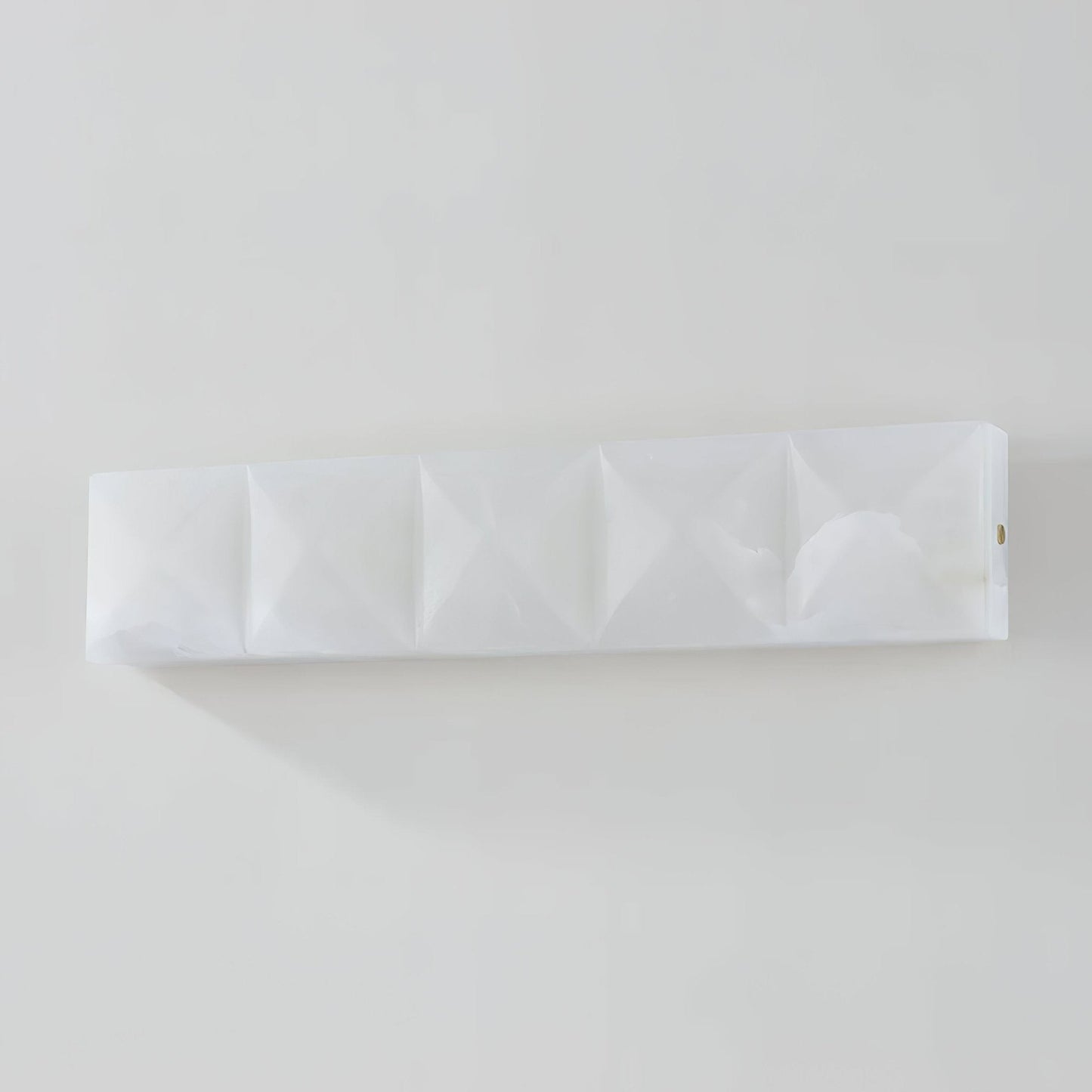 Dione Geometric Alabaster Wall Light