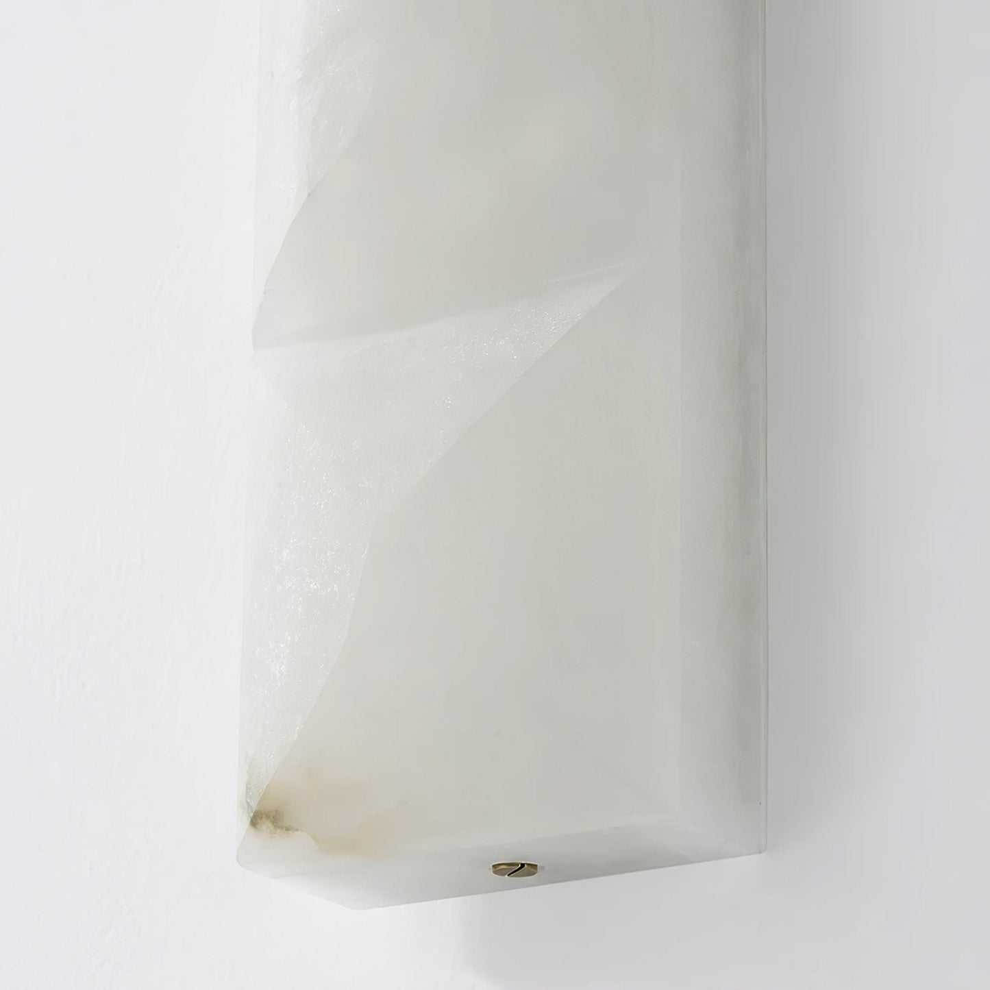Dione Geometric Alabaster Wall Light