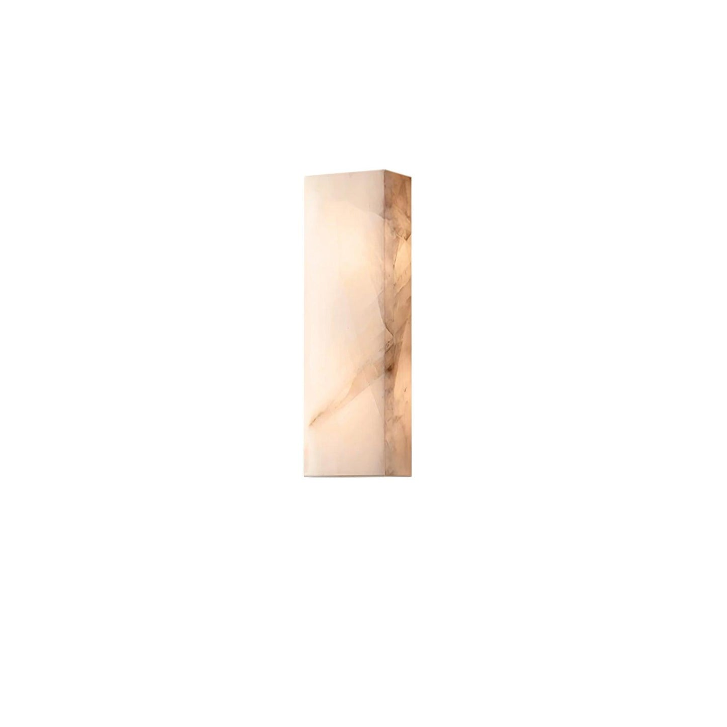 Orvian Minimalist Alabaster Outdoor Wall Light