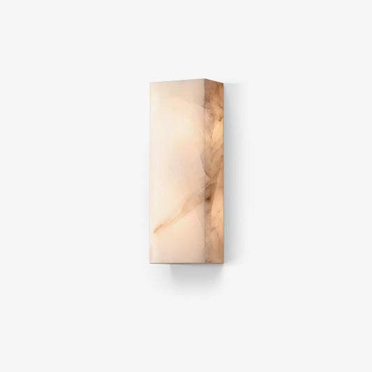 Orvian Minimalist Alabaster Outdoor Wall Light