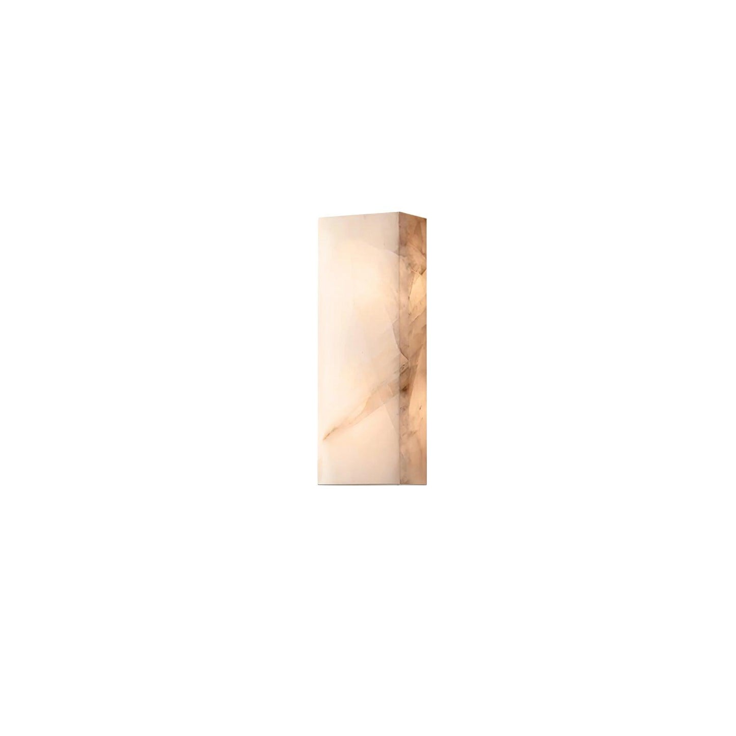 Orvian Minimalist Alabaster Outdoor Wall Light