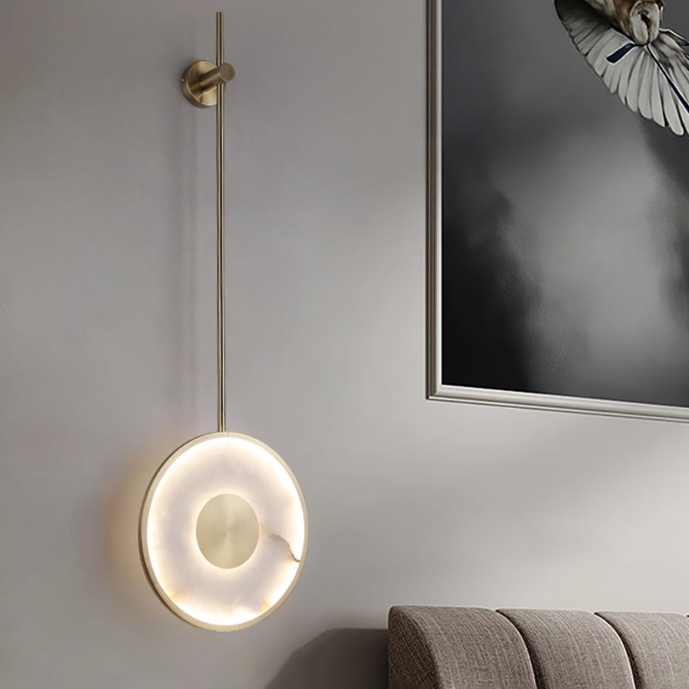 Vevelila Minimalist Alabaster Pendant Light