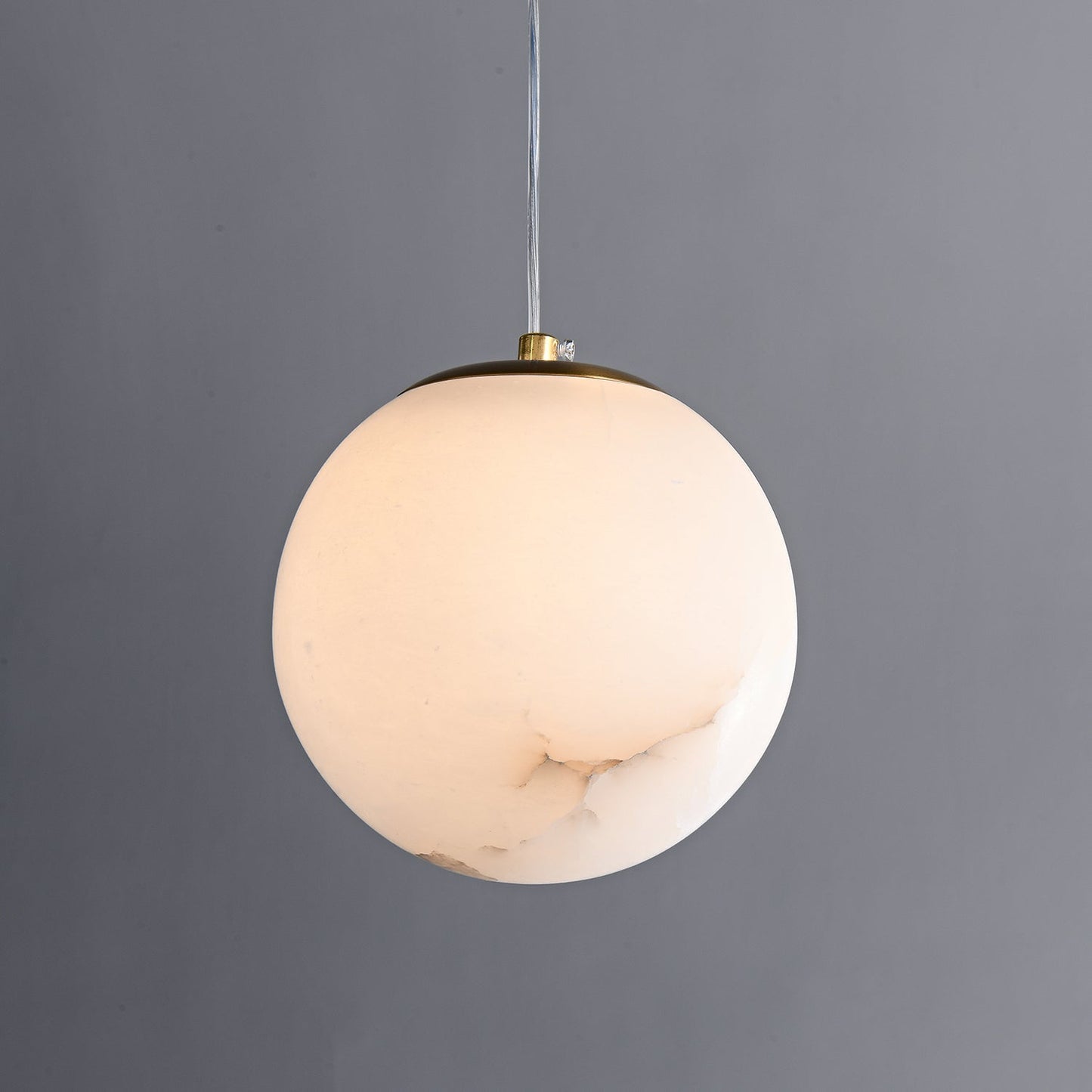 Esolisra Minimalist Alabaster Pendant Light