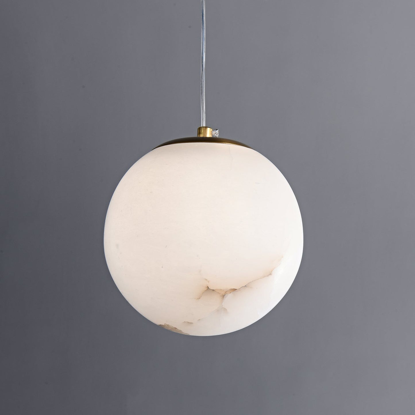 Esolisra Minimalist Alabaster Pendant Light