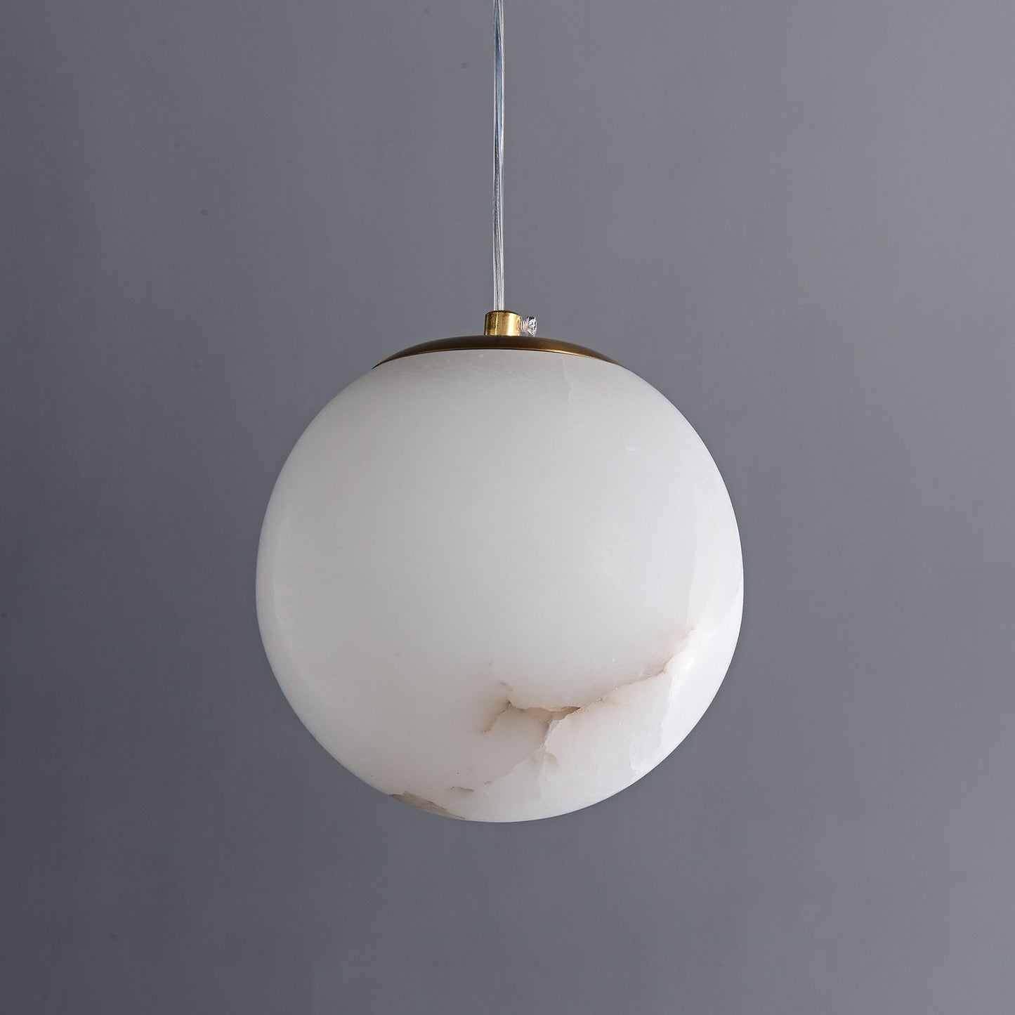 Esolisra Minimalist Alabaster Pendant Light